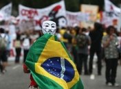 Акции протеста проходят в Рио-де-Жанейро