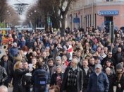 В акции против декрета "тунеядцев" в Бресте приняли участие более 1000 человек