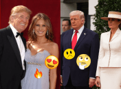 Дональд и Мелания Трамп 20 лет назад и сейчас