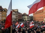 В Польше прошли протесты против приема беженцев