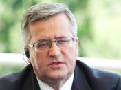 Коморовский: Оппозиция ответственная за решение "дела Тимошенко"