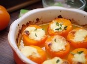 Незвичайний десерт – солодкі абрикоси з сиром