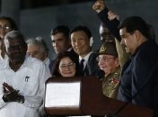 В Гаване прошел траурный митинг в память о Фиделе Кастро