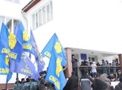 "Свобода" штурмовала университет