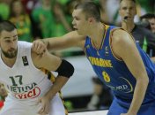 Сборная Украины осталась на 38-м месте