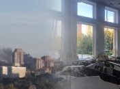 Взрыв в "администрации" в Донецке