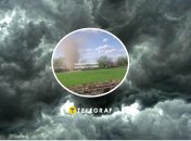 В Ровенской области заметили пылевой вихрь