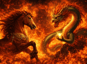 Лошадь и Дракон по восточному гороскопу