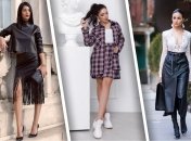 В трендах 2022 года оказались бахрома, кожа и костюмы с юбками