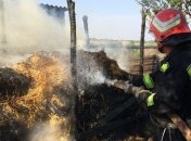 Во время тушения пожара в Кировоградской области нашли тело ребенка