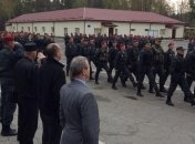 Первый батальон Нацгвардии отбыл на передовую 