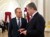Порошенко на встрече с Туском рассказал о целях Кремля в Украине