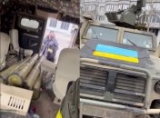 Українці захопили армійський позашляховик і використовуватимуть його тепер проти росіян