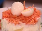 Салат "Курочка ряба"
