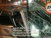 Масштабное ДТП с тремя авто произошло в Киеве