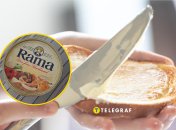 Rama, хлеб, масло