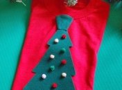 Новогодний галстук для маленького стиляги