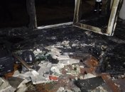 У Херсоні горів офіс однієї з політичних партій