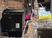 Зруйнована будівля в Україні