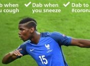 ВОЗ отметила идею Погба делать "дэб" для борьбы с коронавирусом (Фото)