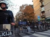 В Сербии 35 полицейских пострадали в столкновении футбольных фанатов