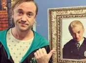 "Какой милый ребенок!": Том Фелтон показал фото со своей первой красной дорожки