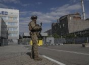 Военный на ЗАЭС