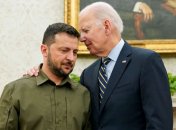 Президенты Джо Байден и Владимир Зеленский на встрече в Белом Доме