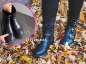 Осінні чобітки з заломами