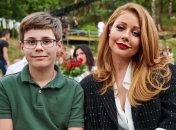 Тина Кароль со своим единственным сыном Вениамином