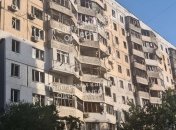 Поврежденный дом в Одессе