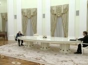 Владимир Путин и Эммануэль Макрон