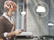 Технология позволит установить связь между автомобилем и велосипедом (Фото, Видео)