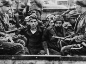 Арестованные воины УПА отправляются в тюрьму. Закерзонье, апрель 1947 года