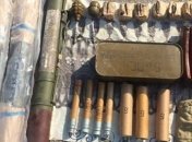 В Одессе обнаружен тайник с оружием и боеприпасами