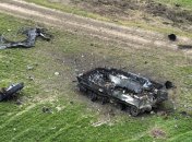 Спалена техніка росіян