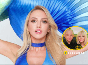 Оля Полякова з чоловіком Вадимом Буряковським