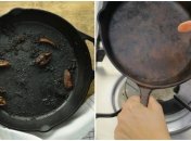 Як вимити жирну сковорідку