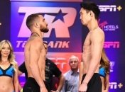 Ломаченко, который на голову ниже Накатани, перевесил японца (видео)