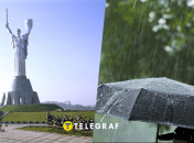 Погода в столице Украины