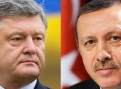 Порошенко и Эрдоган обсудили выборы президента РФ в оккупированном Крыму