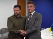 Володимир Зеленський та Емманюель Макрон