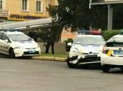 Оформляли ДТП: в Кривом Роге столкнулись три автомобиля патрульных