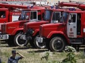 Горение емкости на нефтебазе под Киевом прекратилось