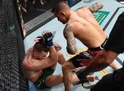 Макгрегор - Порье: как ирландец сломал ногу (видео)