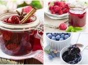 3 рецепта варенья: малина, черника и вишня