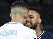 Пять удалений в скандальном матче ПСЖ - Марсель (Видео)