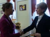 Год французского языка в Украине: Гриневич встретилась с послом Франции