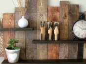 Идеи интерьера из натурального дерева (Фото)