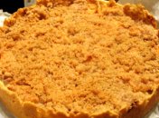 Персики под коричной крошкой